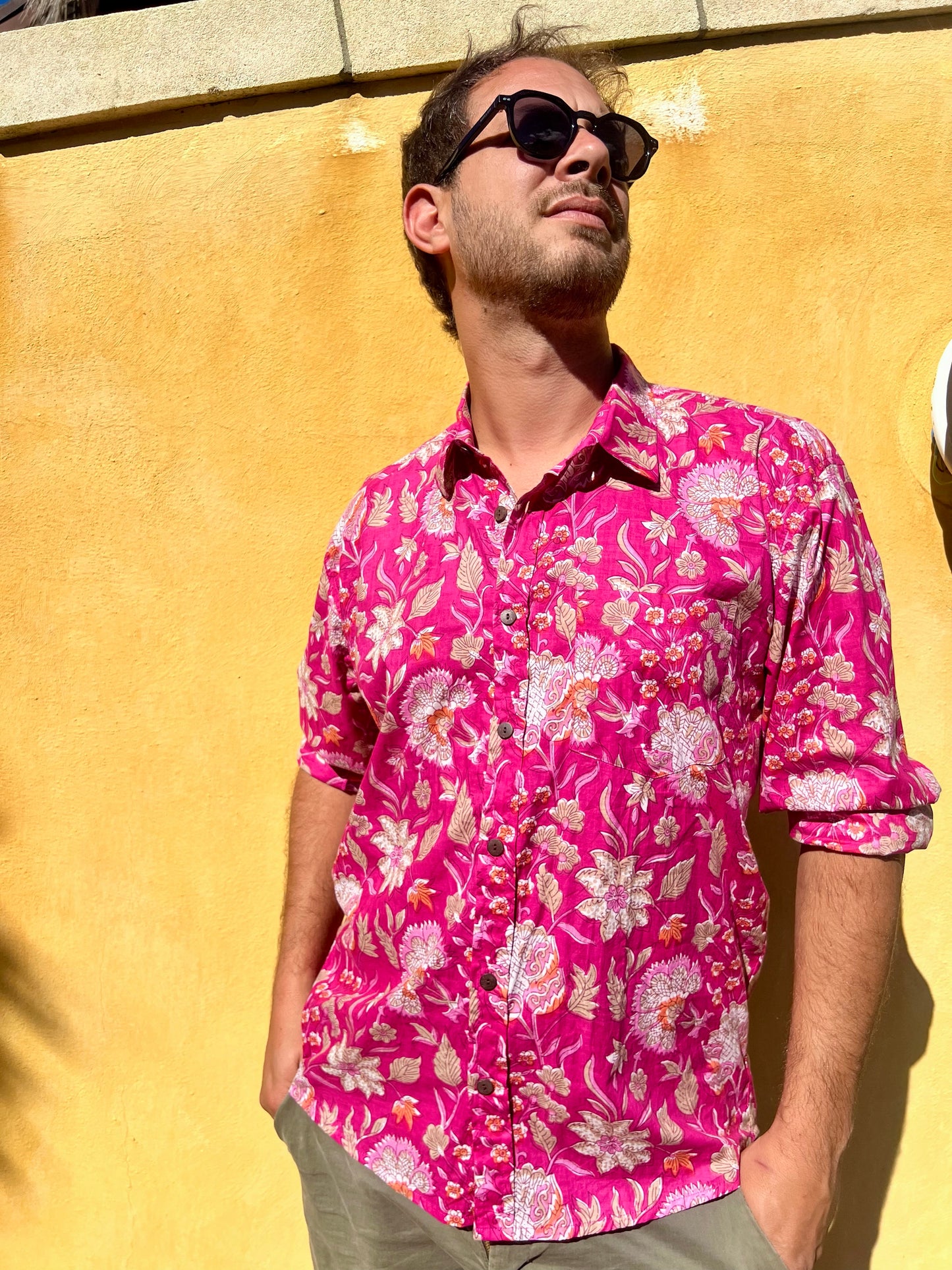 PADMA Long Sleeve Flamingo Botanical