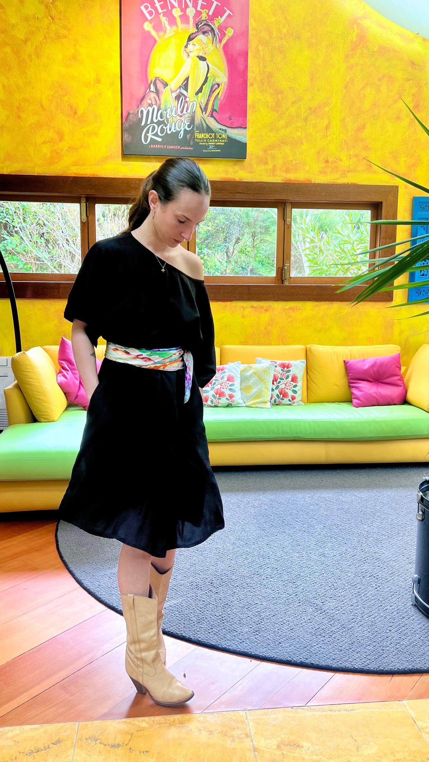 DORA Dress Black - Stylish & Elegant | The Cocoon Way