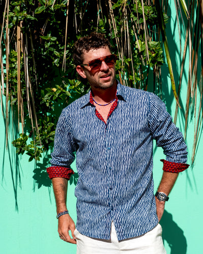 VENICE Long Sleeve Shirt, coastal resort wear — The Cocoon Way