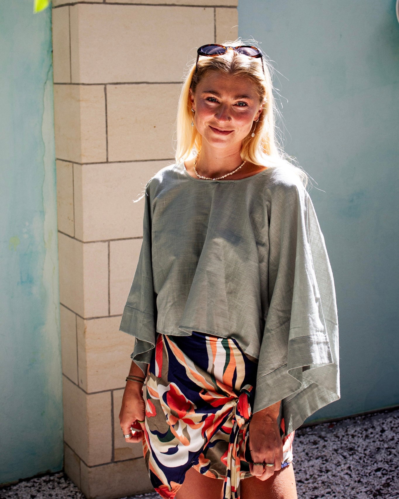ARYA Cotton Top Lagoon, coastal resort wear — The Cocoon Way