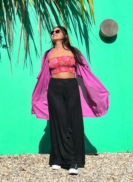 TARU Kimono Magenta