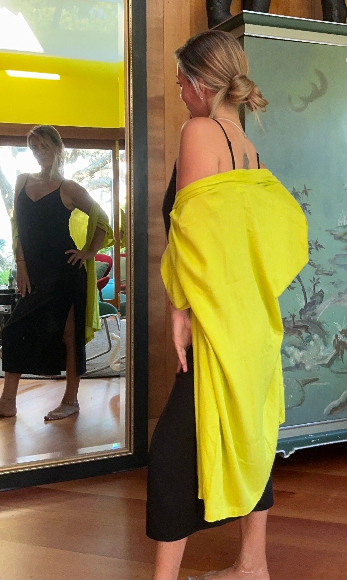 TARU Kimono Lime