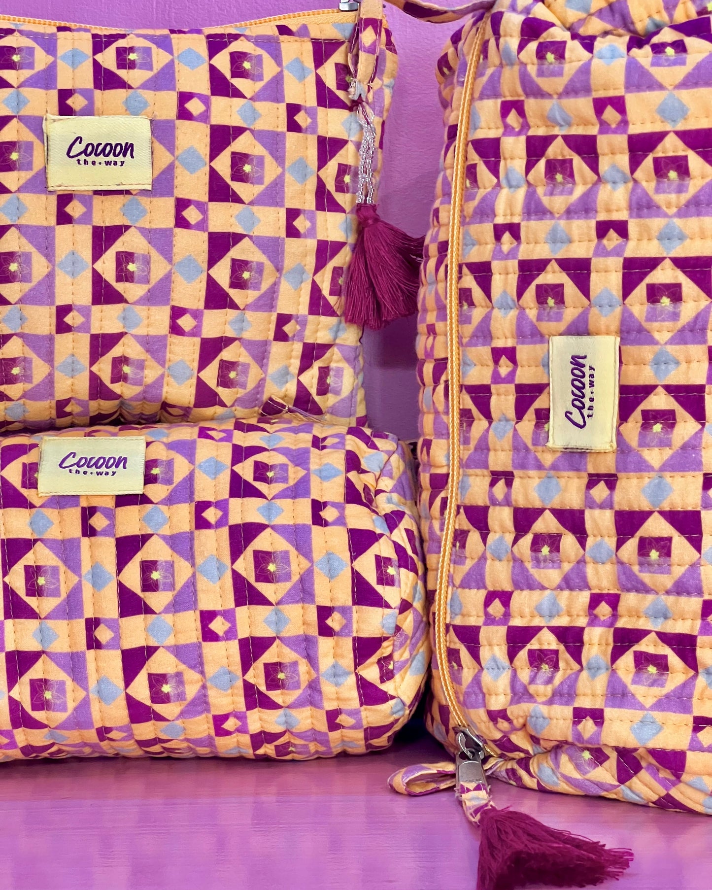 Niwas Small Pouch (view 3) — The Cocoon Way