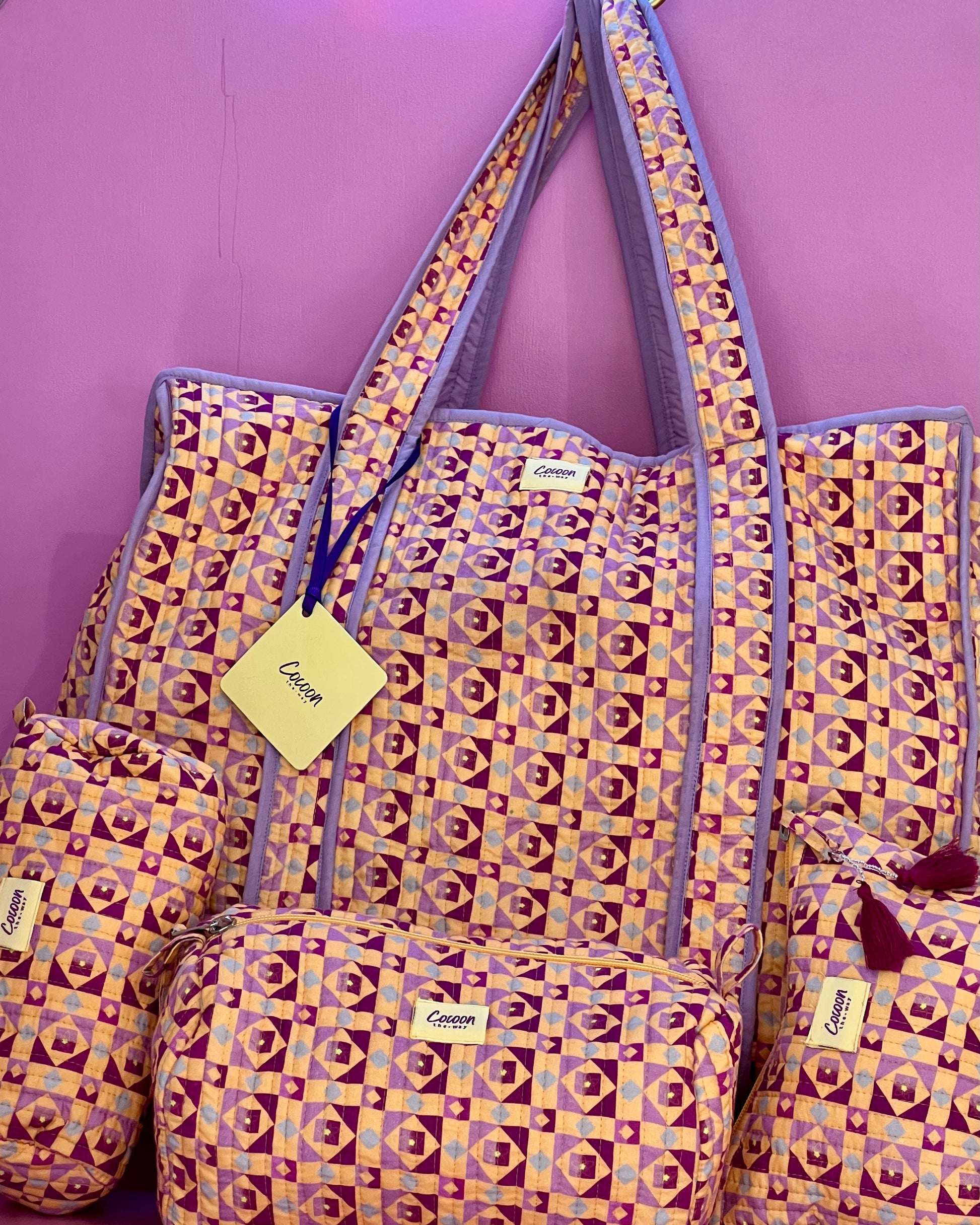 Niwas Tote Bag (view 4) — The Cocoon Way