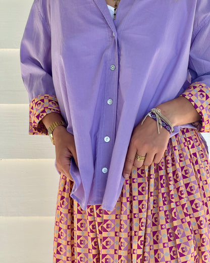 NIWAS Long Skirt (view 2), coastal resort wear — The Cocoon Way
