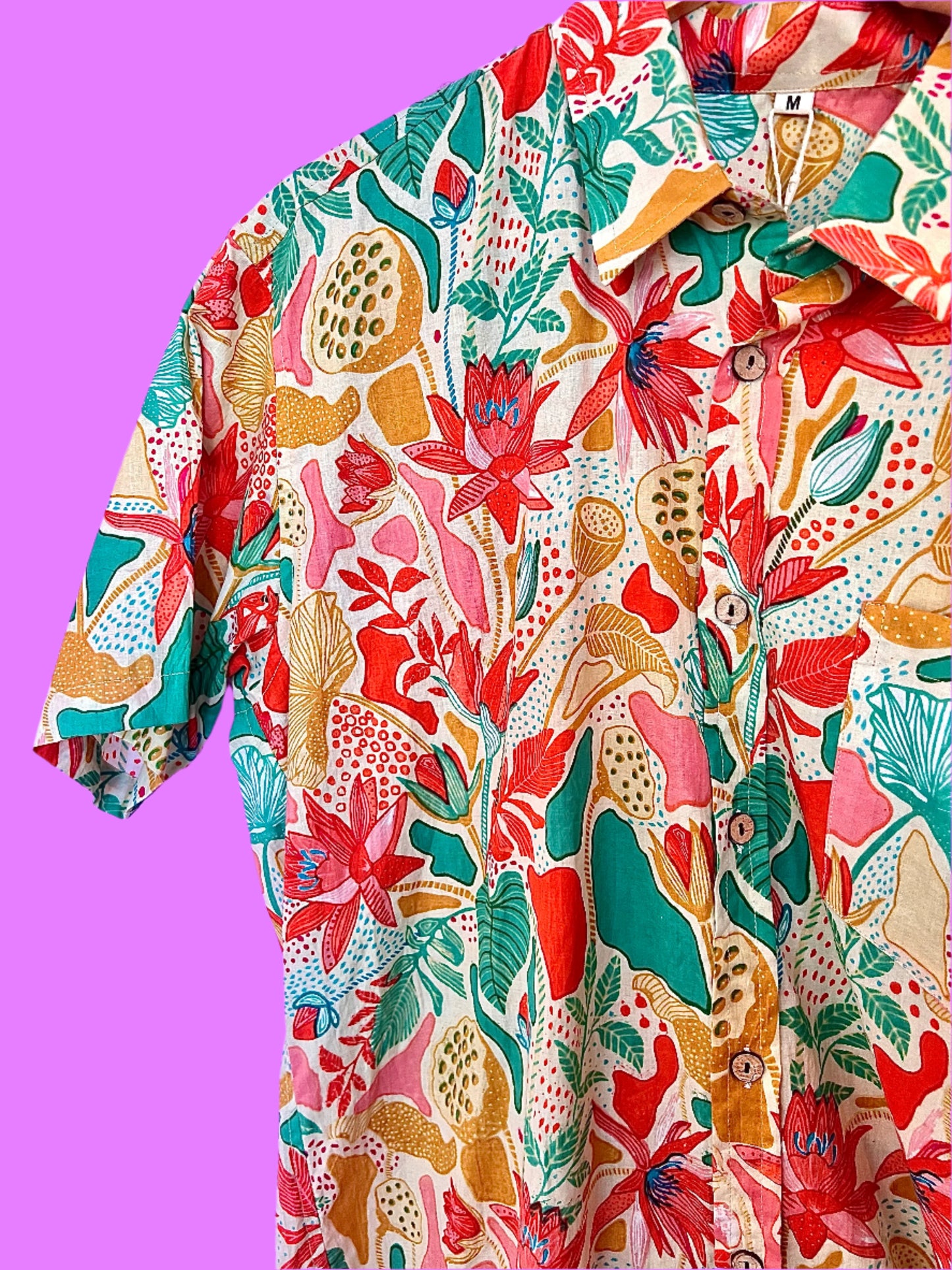 PADMA Short Sleeve Tropical Burst