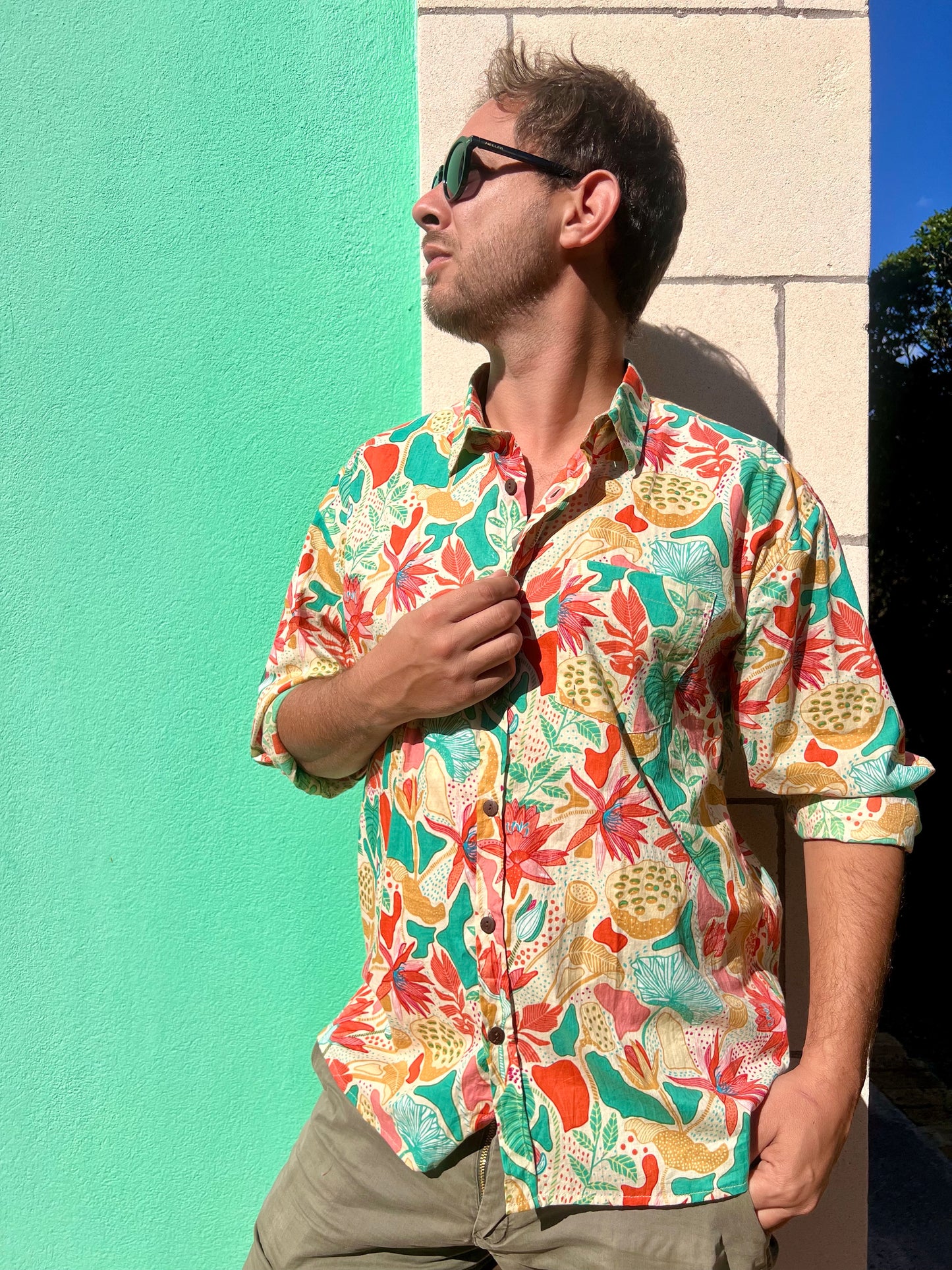 PADMA Long Sleeve Tropical Burst