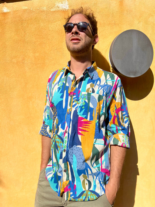 PADMA Long Sleeve Cubist Jungle