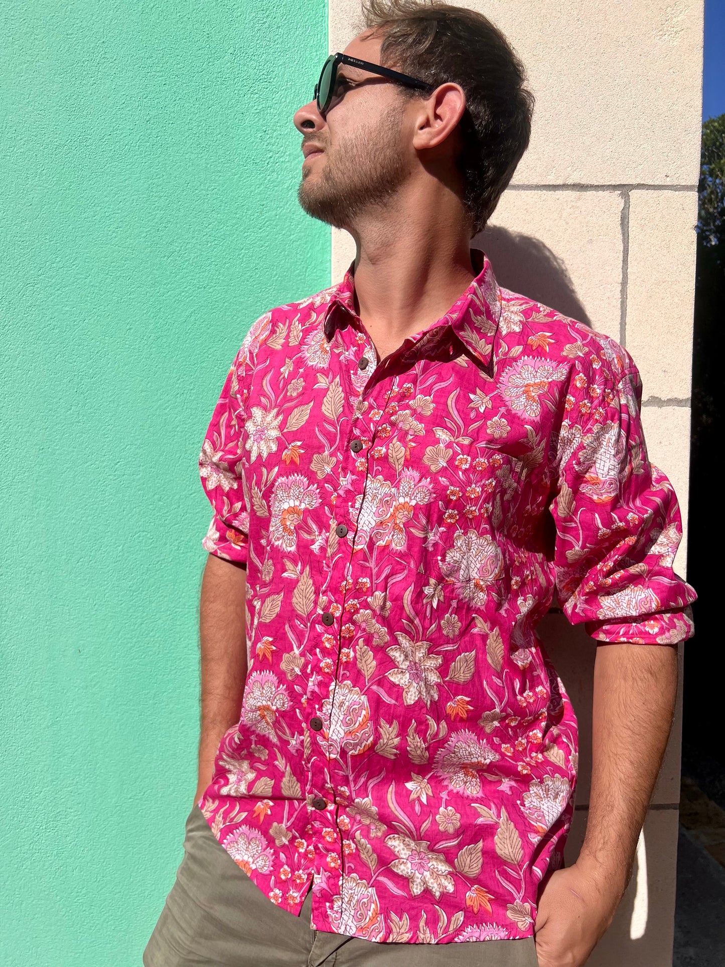 PADMA Long Sleeve Flamingo Botanical