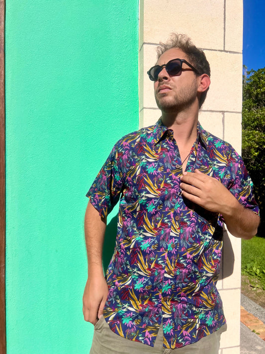 SAIRA Short Sleeve Dark Tropic