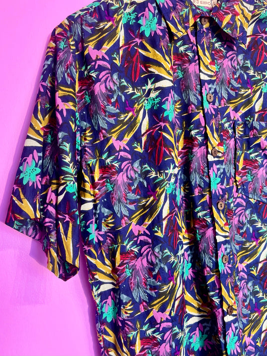 SAIRA Short Sleeve Dark Tropic