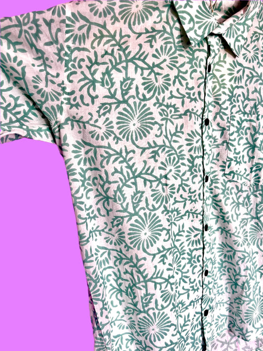 PADMA Short Sleeve Aqua Coral