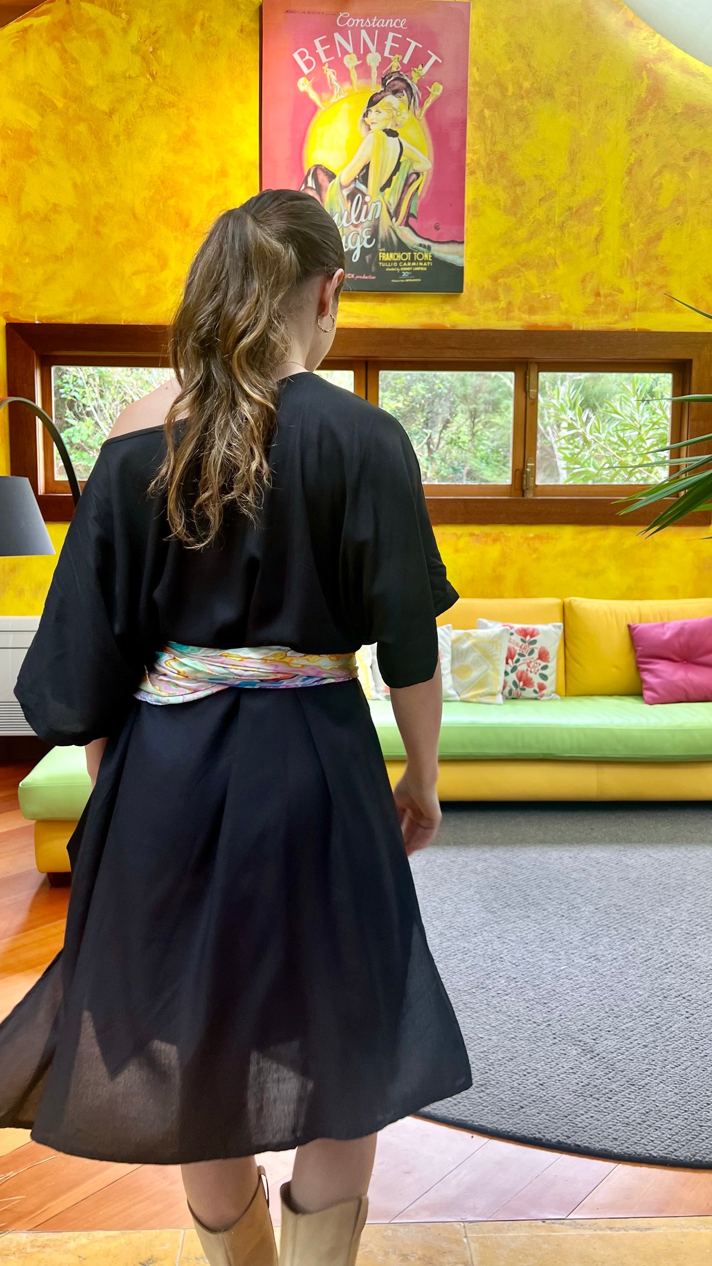 DORA Dress Black - Stylish & Elegant | The Cocoon Way