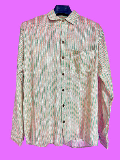 SAIRA Long Sleeve Retro Pixel