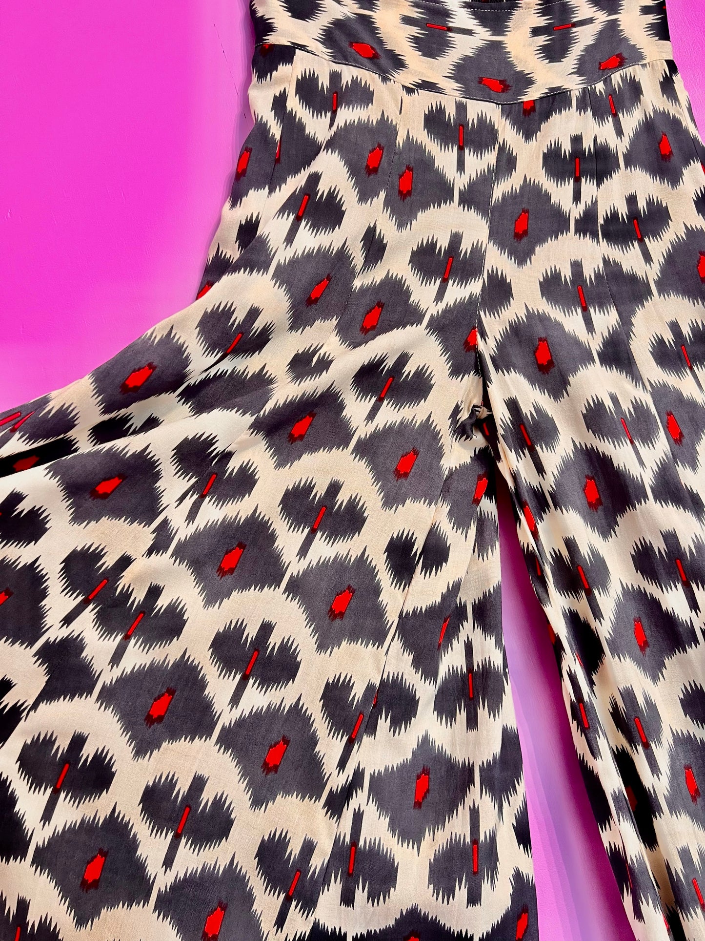 KALU Pants Ikat - Wide Leg | The Cocoon Way