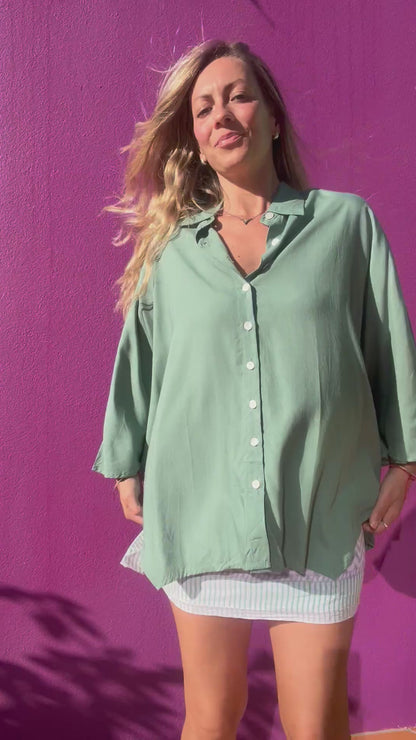 MONIKA Shirt Teal
