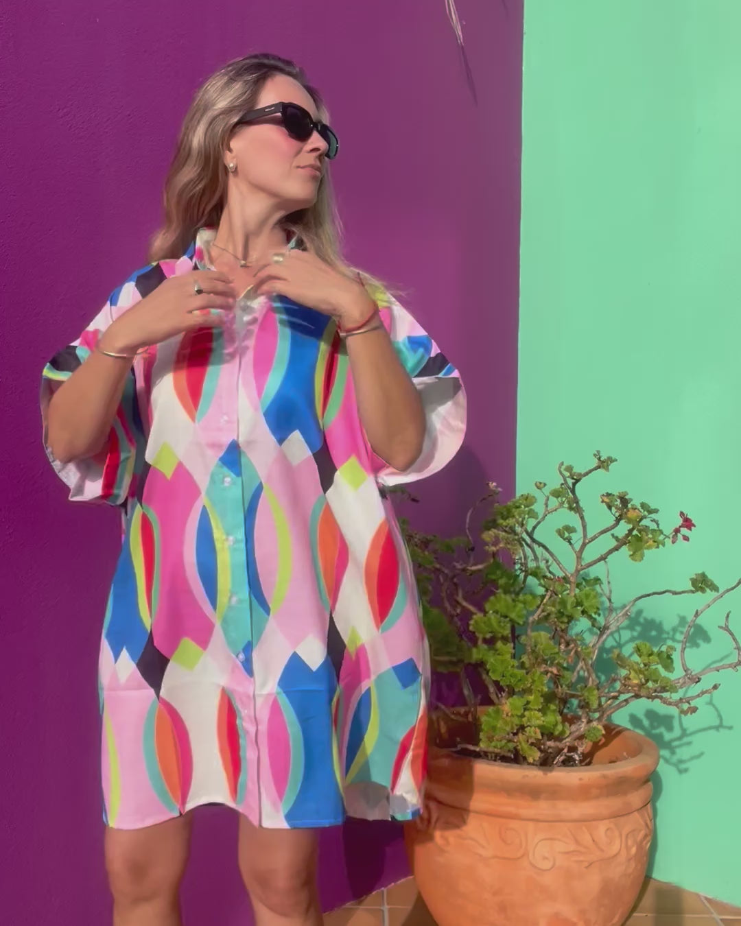 ALBA Maxi Shirt Mirò